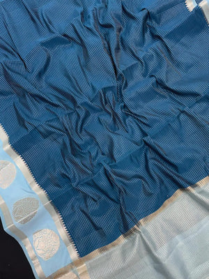 Soft & Stylish Kora Silk Saree for Special Occasions-(Manju chex)