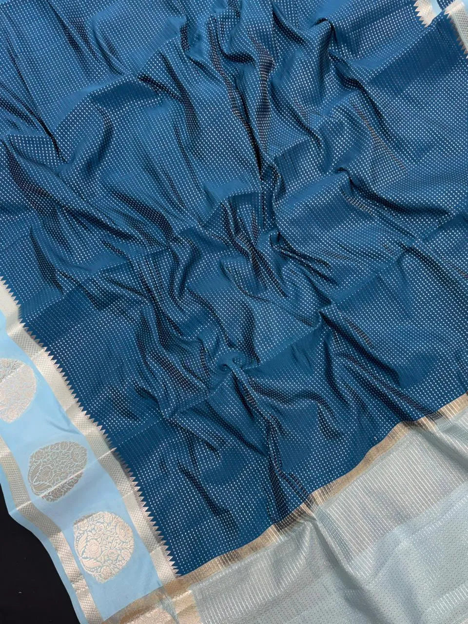 Soft & Stylish Kora Silk Saree for Special Occasions-(Manju chex)