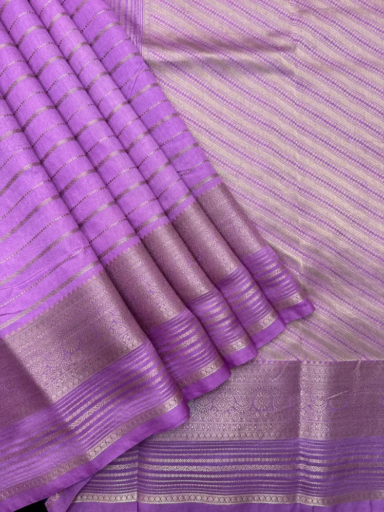 Semi Marbel Silk Saree