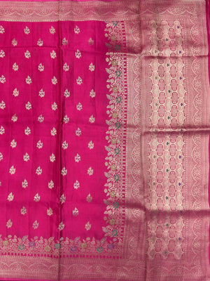 Designer Mashru Silk Saree with Rich Shine & Soft Texture 