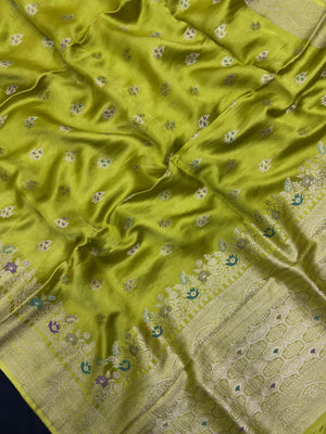 Designer Mashru Silk Saree with Rich Shine & Soft Texture 