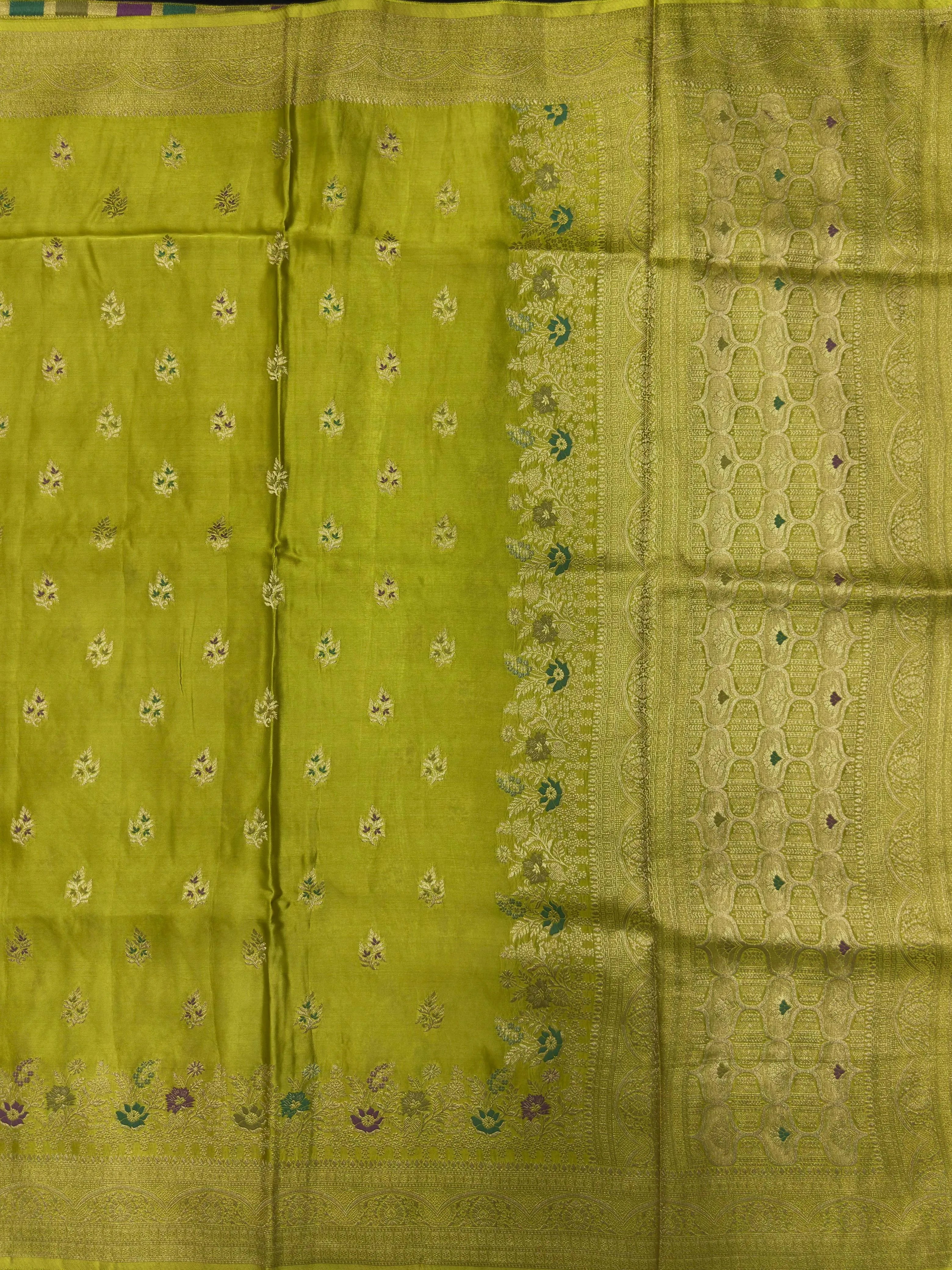 Designer Mashru Silk Saree with Rich Shine & Soft Texture 