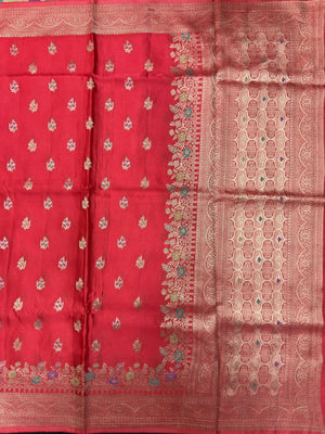 Designer Mashru Silk Saree with Rich Shine & Soft Texture 
