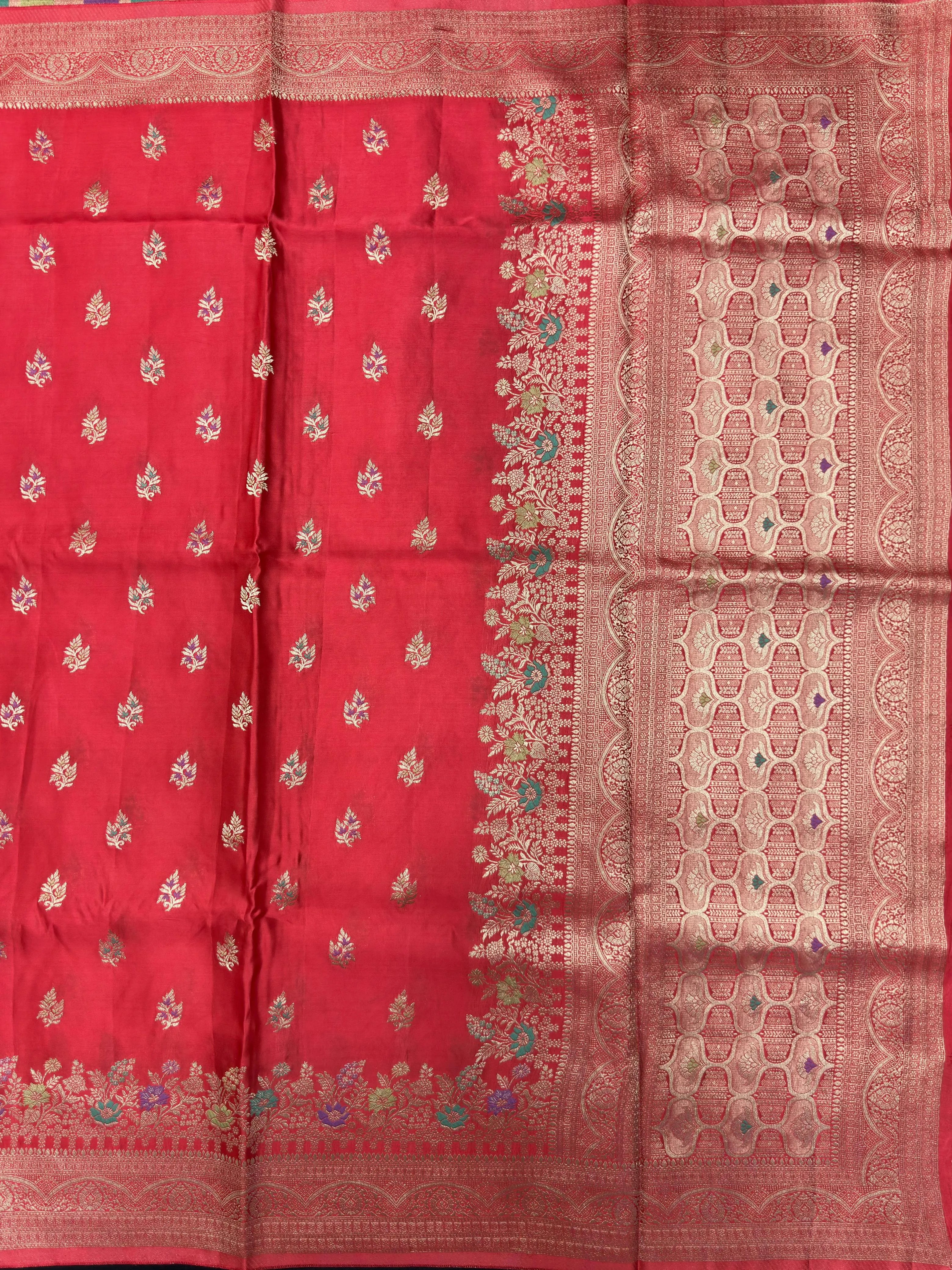 Designer Mashru Silk Saree with Rich Shine & Soft Texture 