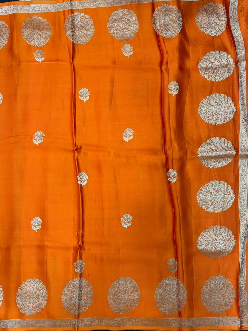 Soft Mushru Silk Self Saree