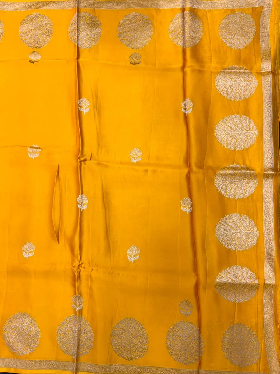 Soft Mushru Silk Self Saree