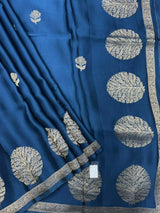 Soft Mushru Silk Self Saree