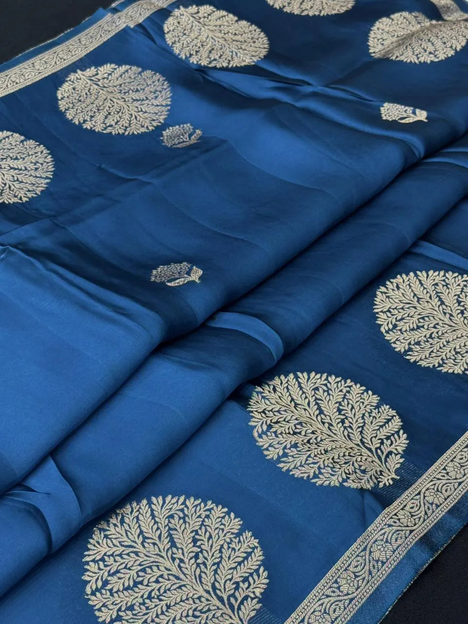 Soft Mushru Silk Self Saree