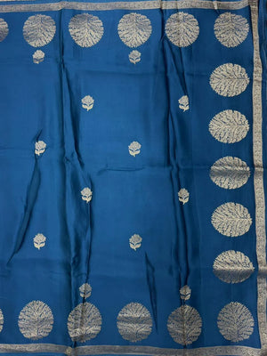 Soft Mushru Silk Self Saree
