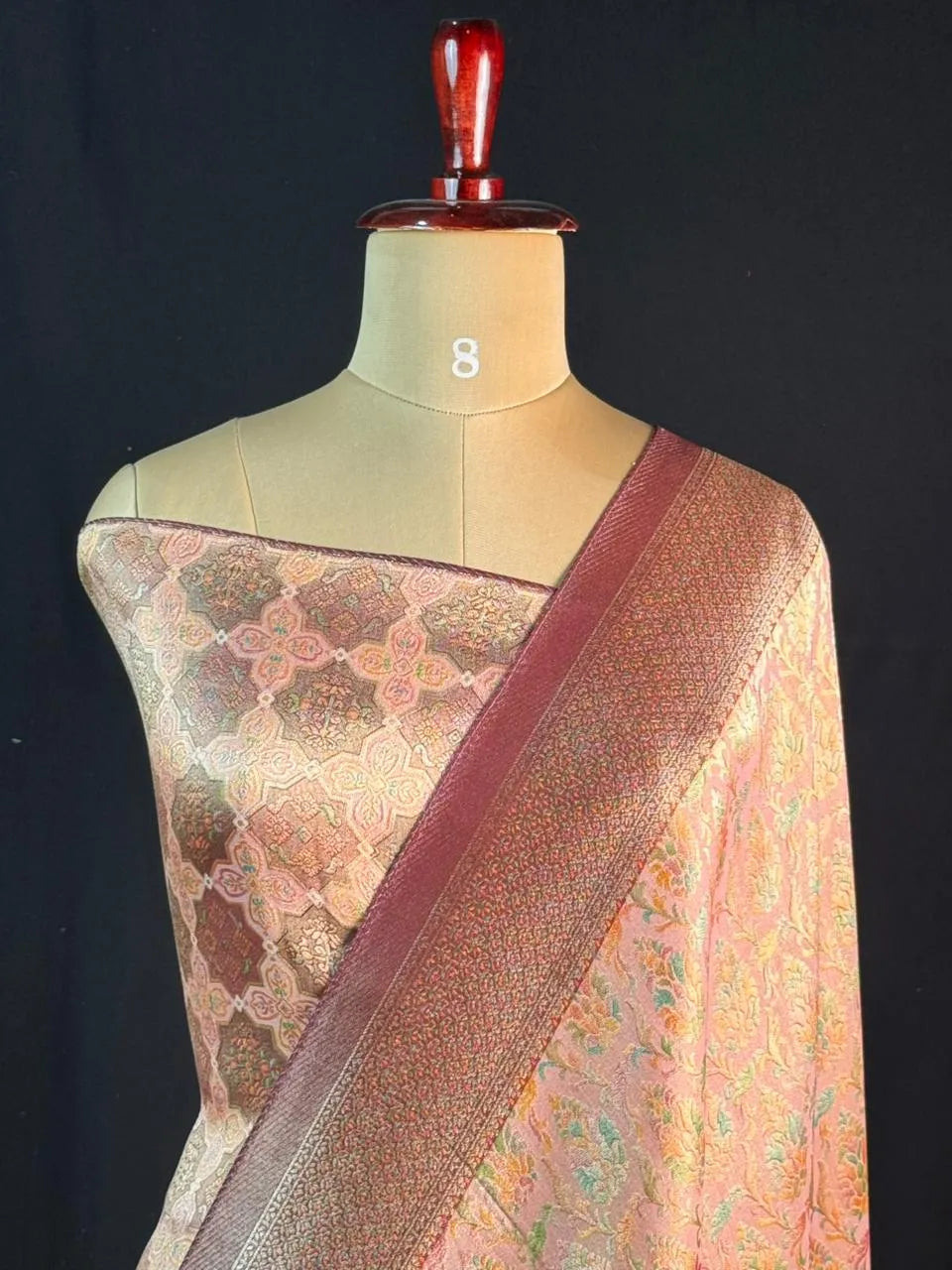 ure Viscose Silk Saree – Lightweight Luxury Wear