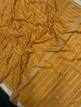 Stylish Semi Mysore Crepe Silk Saree with Soft Texture (Melody Silk)
