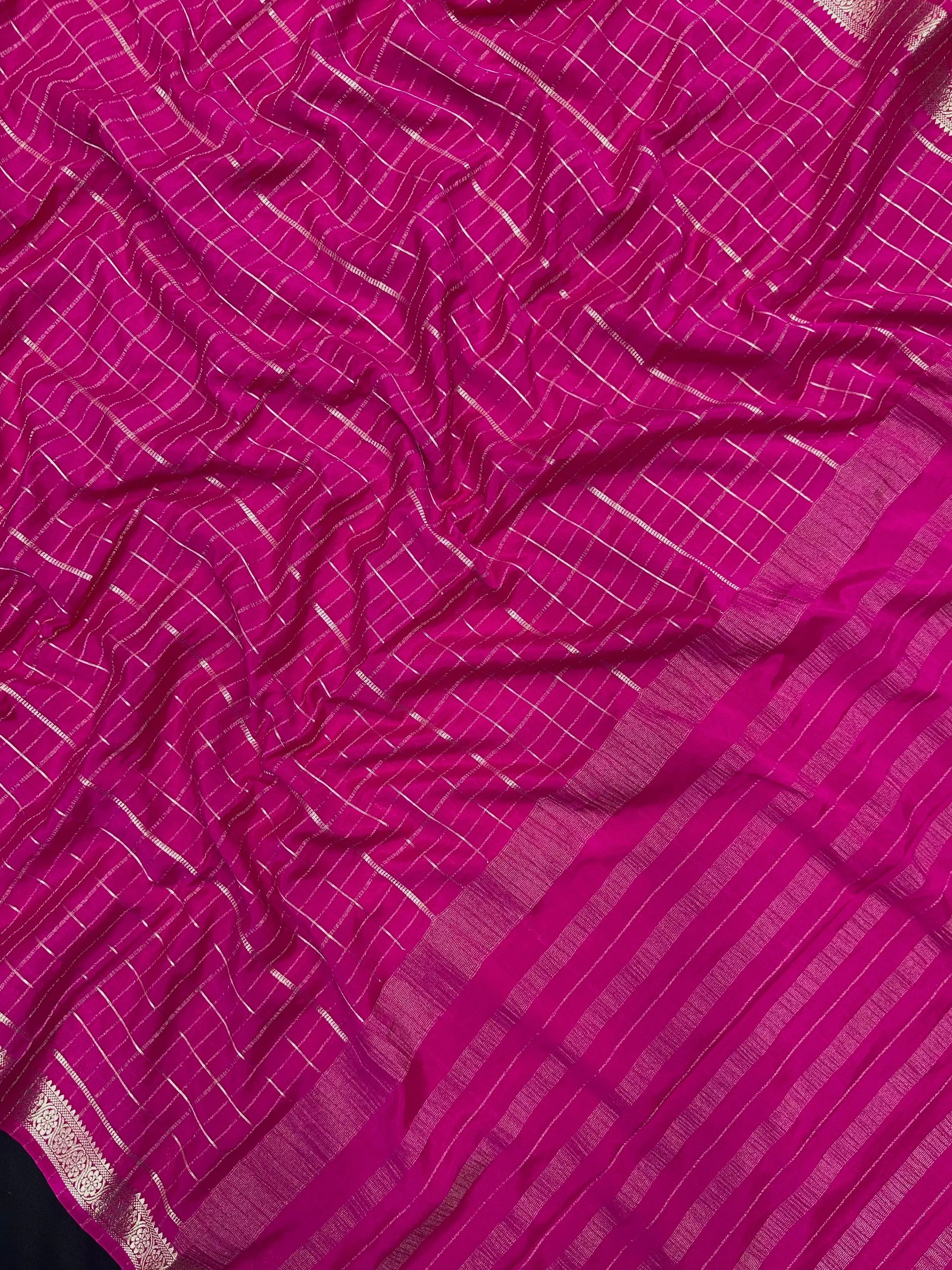Stylish Semi Mysore Crepe Silk Saree with Soft Texture (Melody Silk) 