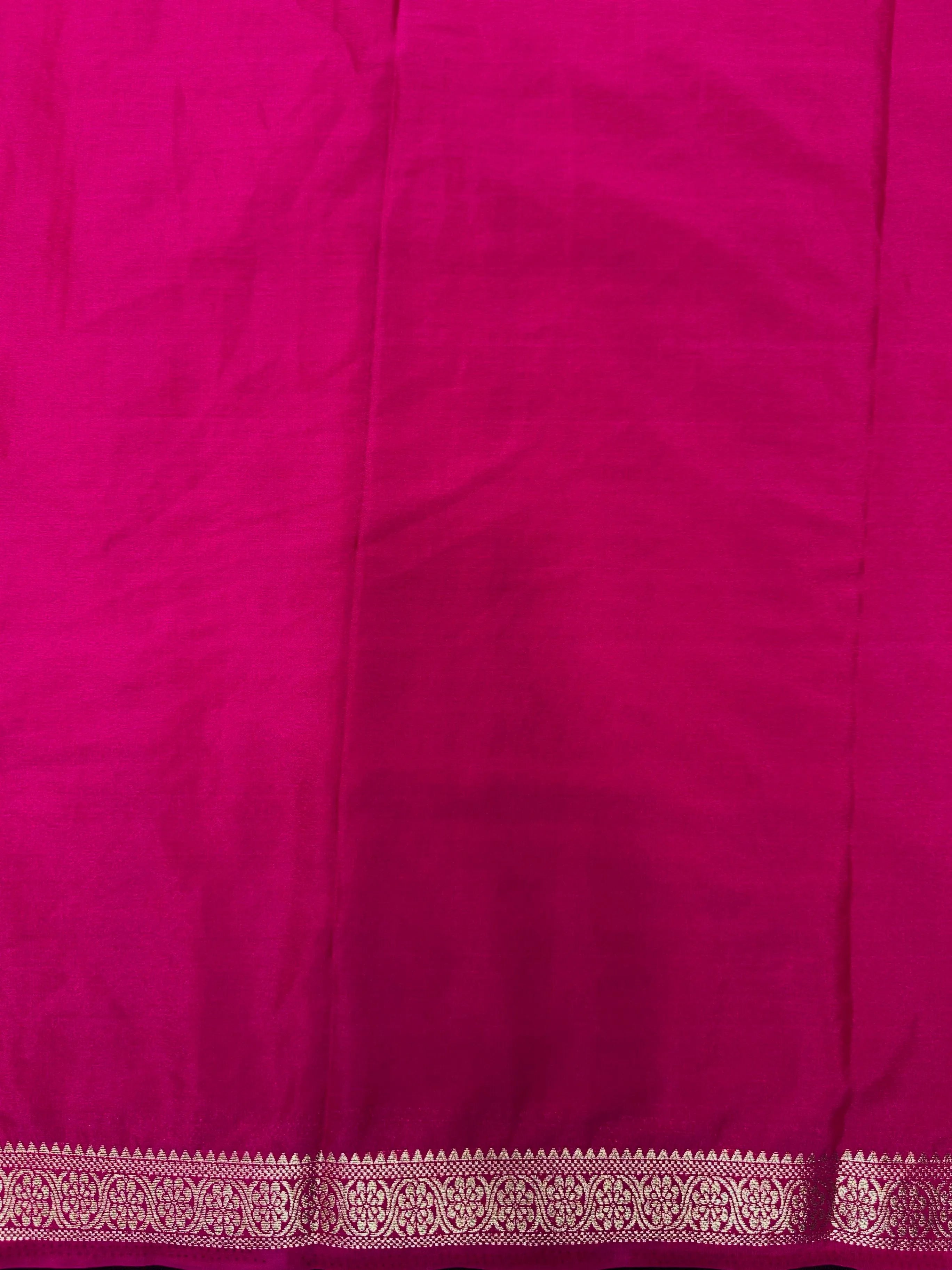 Stylish Semi Mysore Crepe Silk Saree with Soft Texture (Melody Silk) 