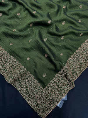 Chic Fancy Silk Saree – A Touch of Glamour ( Meru Tex)