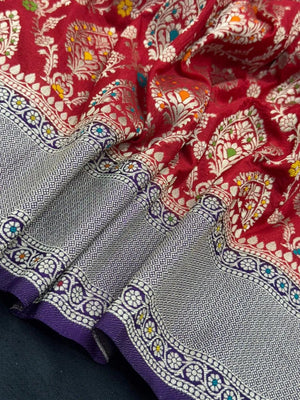 Festive Georgette Silk Drape