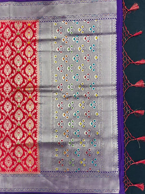 Festive Georgette Silk Drape