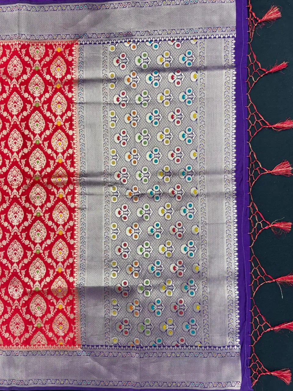 Festive Georgette Silk Drape