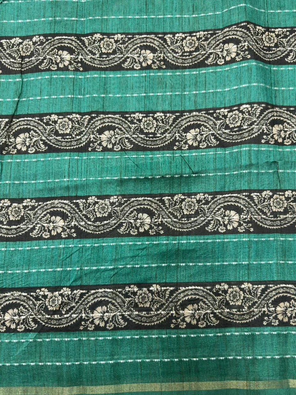 Classic Natural Tussar Silk Saree-Moon in june 