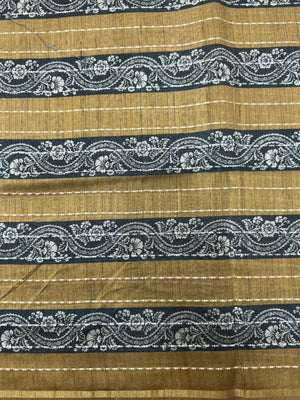 Classic Natural Tussar Silk Saree-Moon in june 