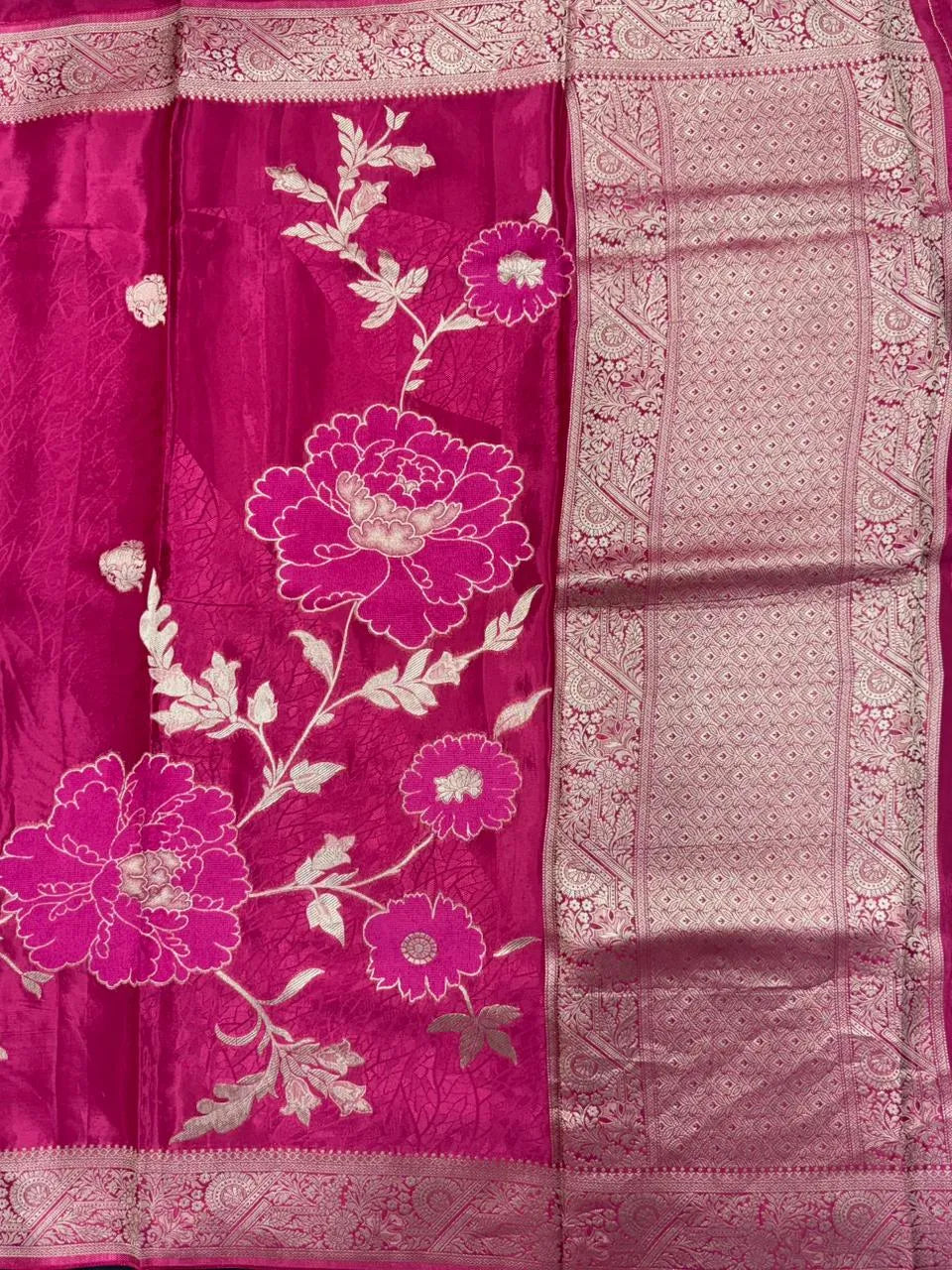 Beautiful Viscose Silk Saree for Wedding & Functions