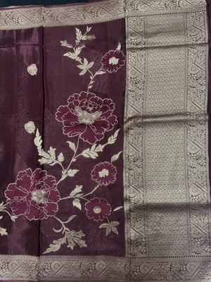 Beautiful Viscose Silk Saree for Wedding & Functions