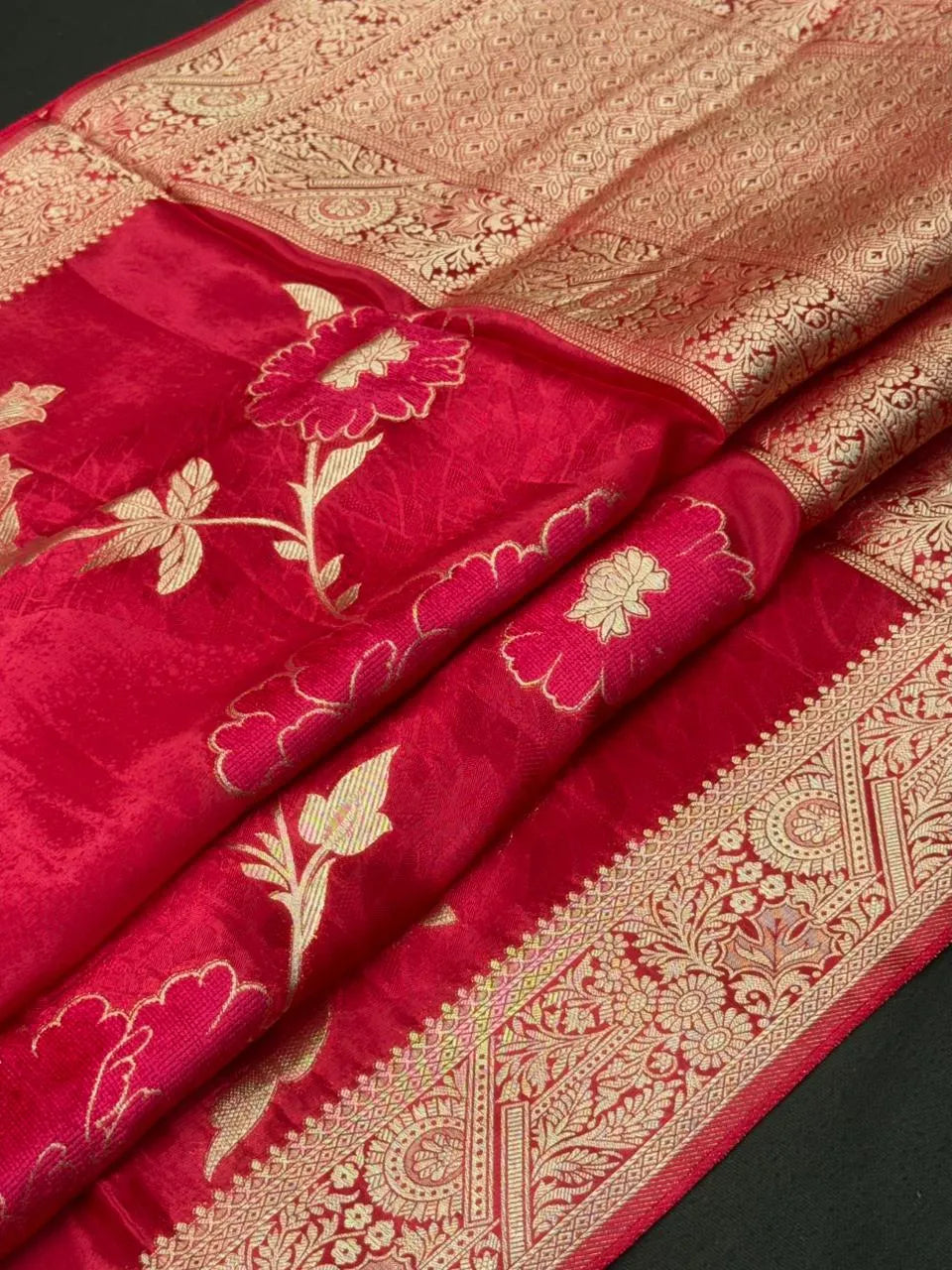 Beautiful Viscose Silk Saree for Wedding & Functions