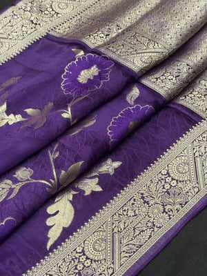 Beautiful Viscose Silk Saree for Wedding & Functions