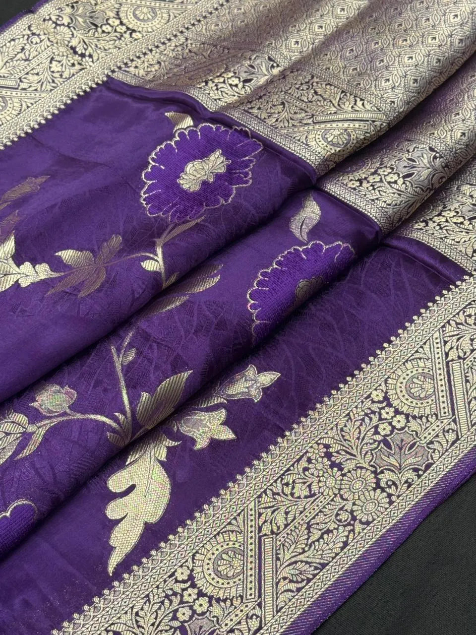 Beautiful Viscose Silk Saree for Wedding & Functions