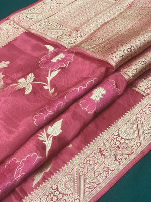 Beautiful Viscose Silk Saree for Wedding & Functions