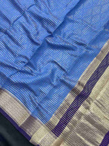 Musk Malai Cotton Saree - Musk Delight