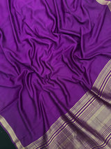 Handcrafted Musk Cotton Saree with Smooth Finish (NS Vinita)