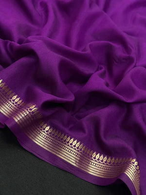 Handcrafted Musk Cotton Saree with Smooth Finish (NS Vinita)