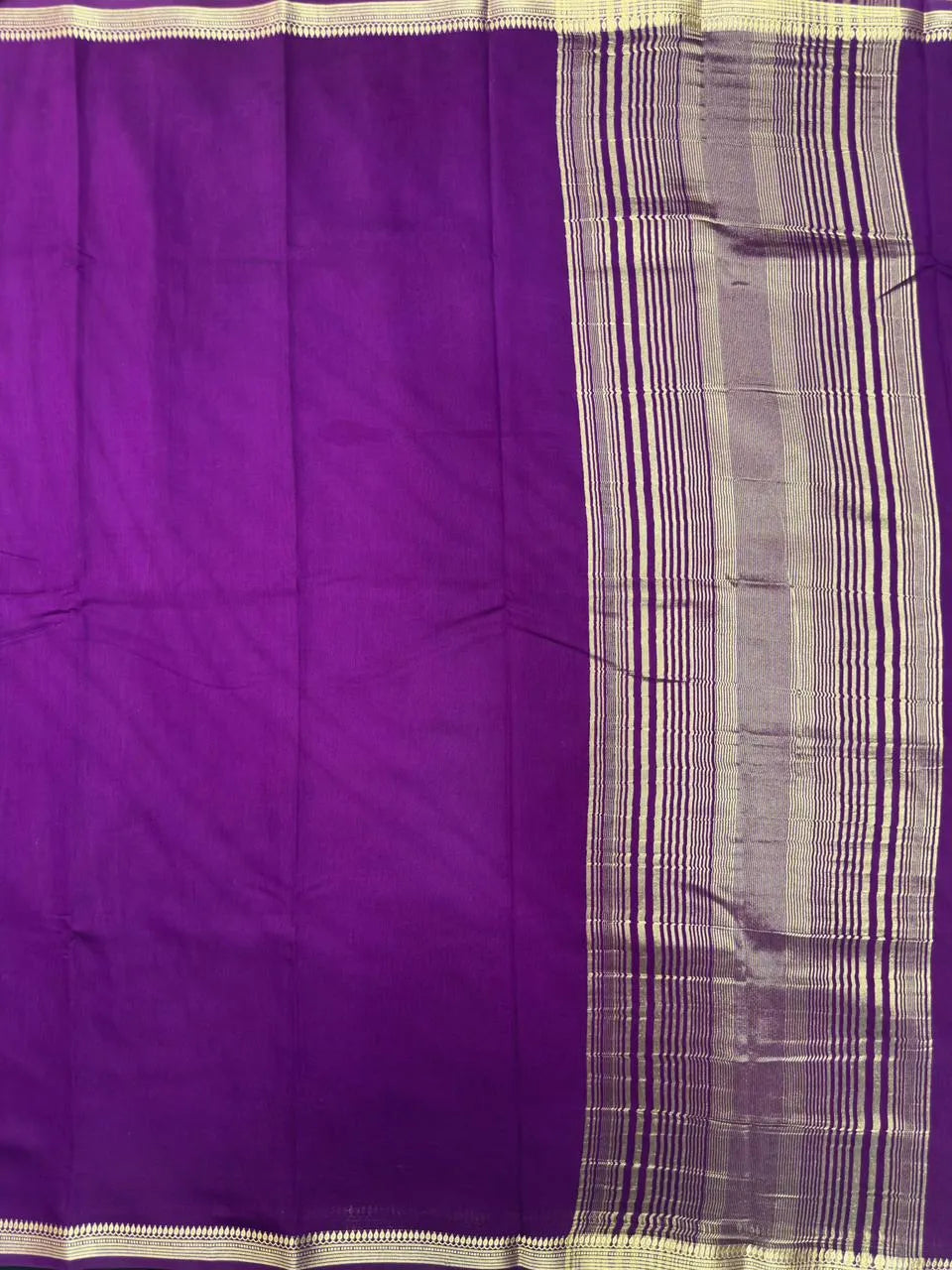 Handcrafted Musk Cotton Saree with Smooth Finish (NS Vinita)
