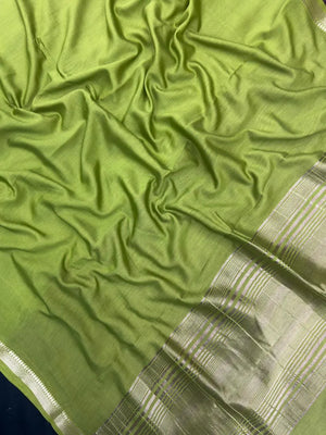 Handcrafted Musk Cotton Saree with Smooth Finish (NS Vinita)
