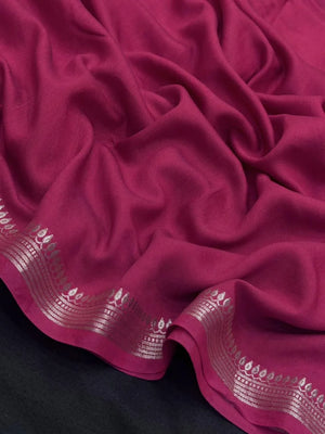 Handcrafted Musk Cotton Saree with Smooth Finish (NS Vinita) 