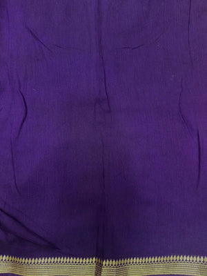 Handcrafted Musk Cotton Saree with Smooth Finish (NS Vinita) 