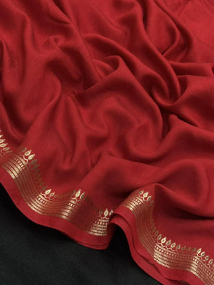 Handcrafted Musk Cotton Saree with Smooth Finish (NS Vinita) 