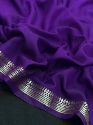 Handcrafted Musk Cotton Saree with Smooth Finish (NS Vinita) 