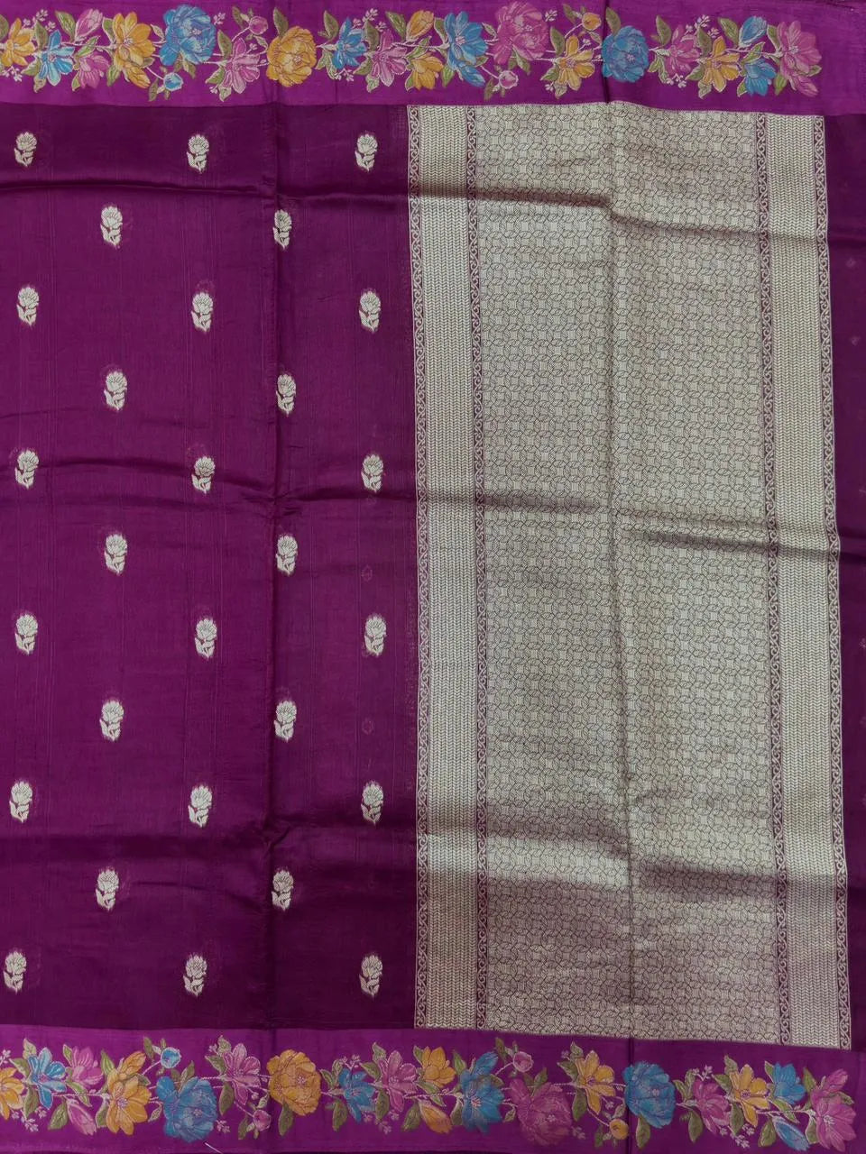 Raw Mango Silk Meenakari Saree – Perfect for Festive & Wedding Wear (Noor E Meena)