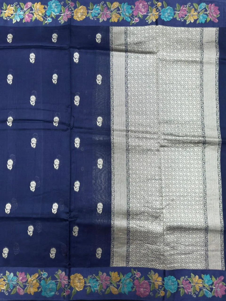 Raw Mango Silk Meenakari Saree – Perfect for Festive & Wedding Wear (Noor E Meena)