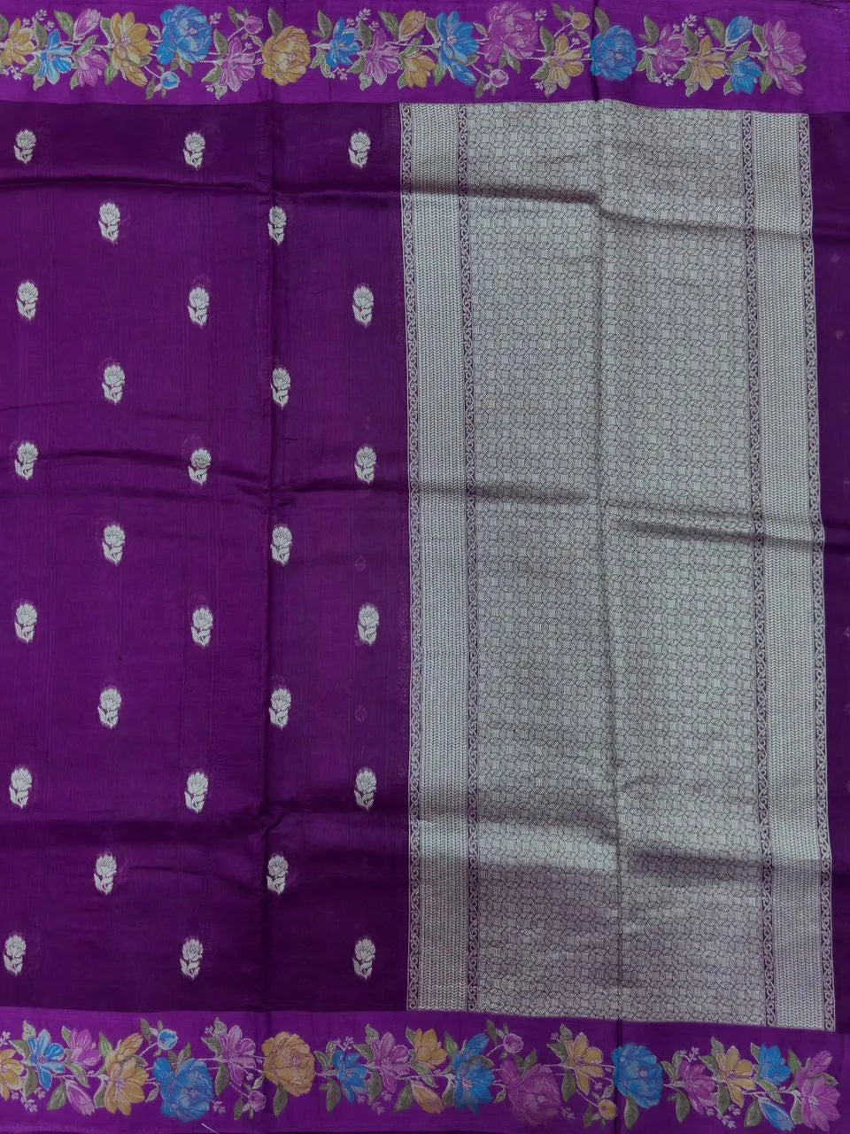 Raw Mango Silk Meenakari Saree – Perfect for Festive & Wedding Wear (Noor E Meena)