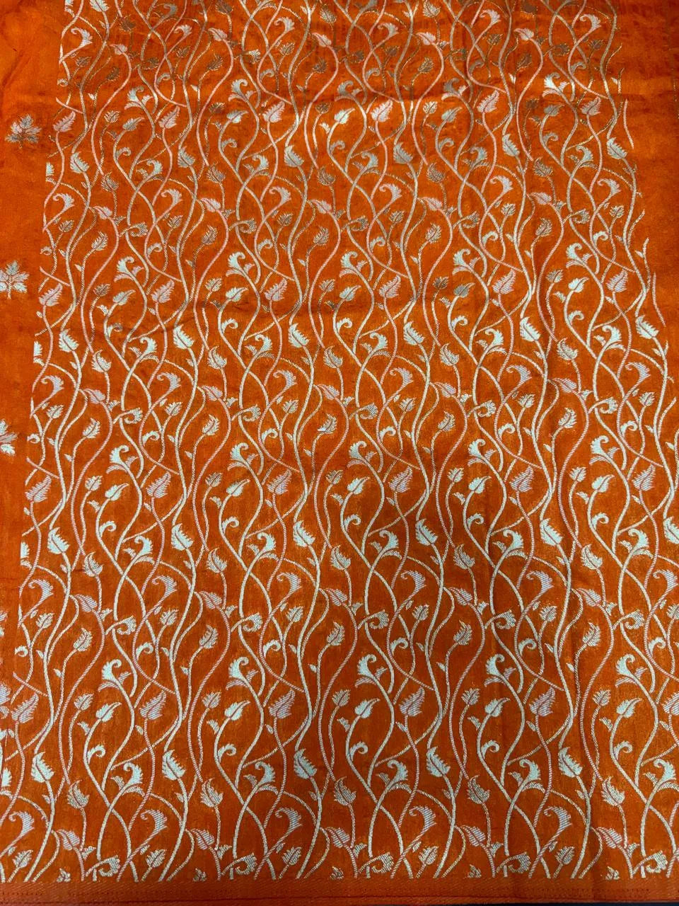Regal Floral Zari Woven Raw Silk Saree