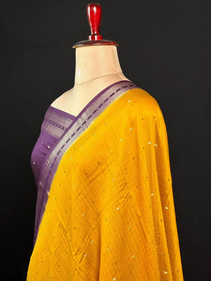 Musk Malai Cotton Silk Saree
