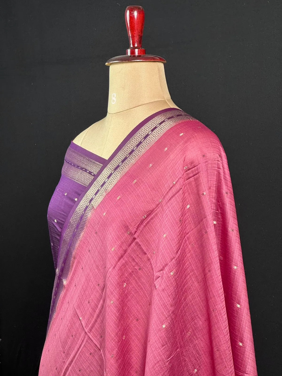 Musk Malai Cotton Silk Saree