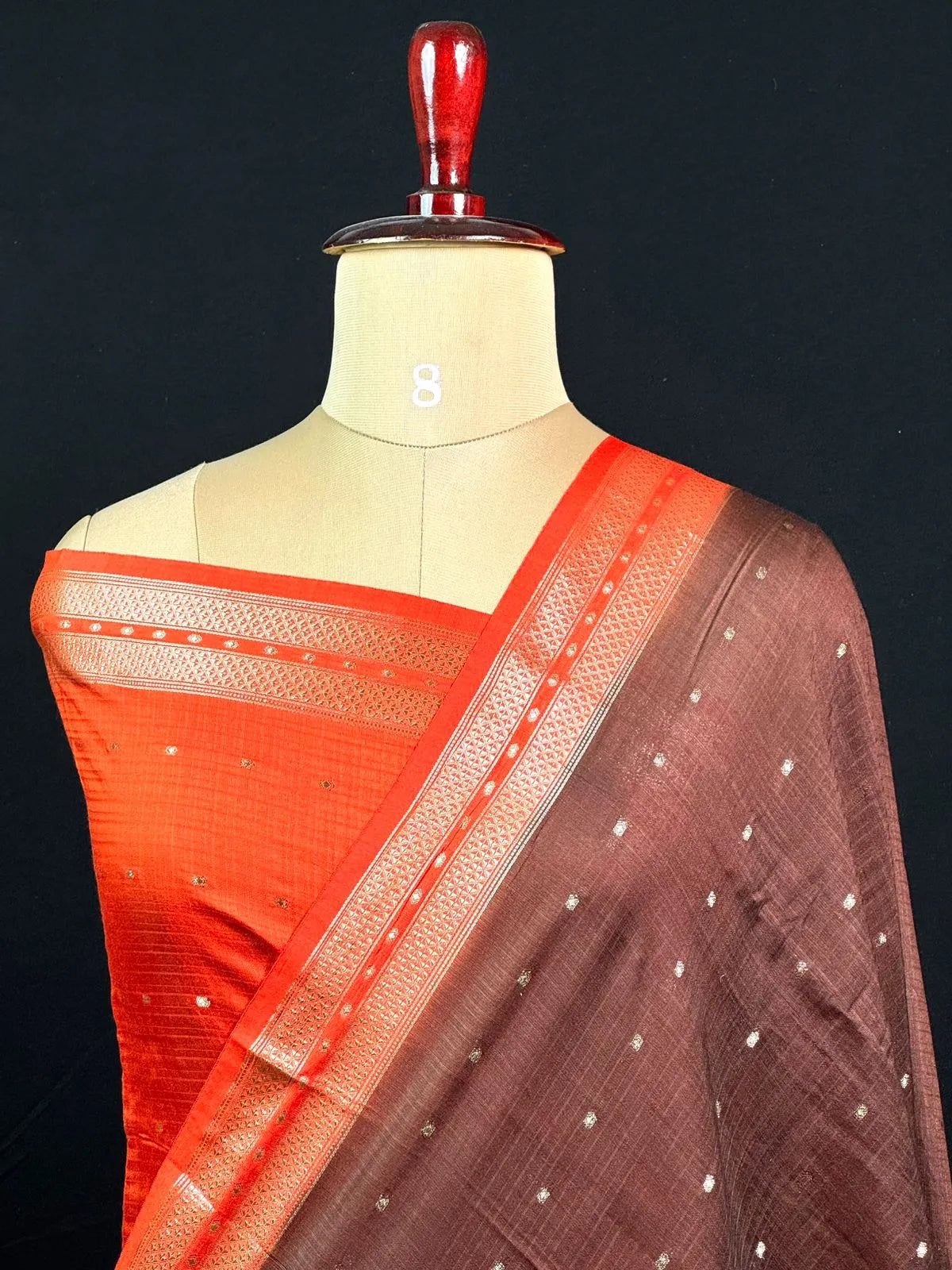 Musk Malai Cotton Silk Saree