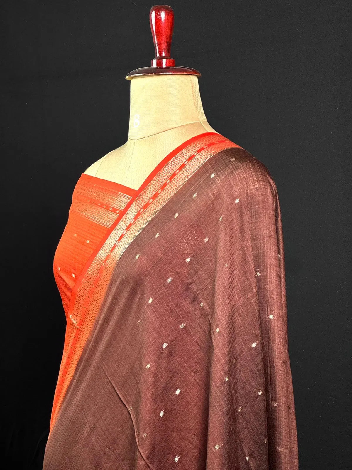 Musk Malai Cotton Silk Saree