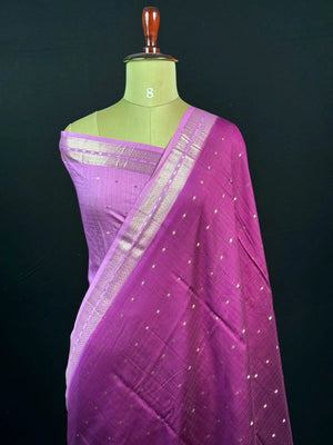 Musk Malai Cotton Silk Saree