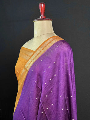 Musk Malai Cotton Silk Saree