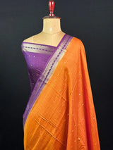 Musk Malai Cotton Silk Saree