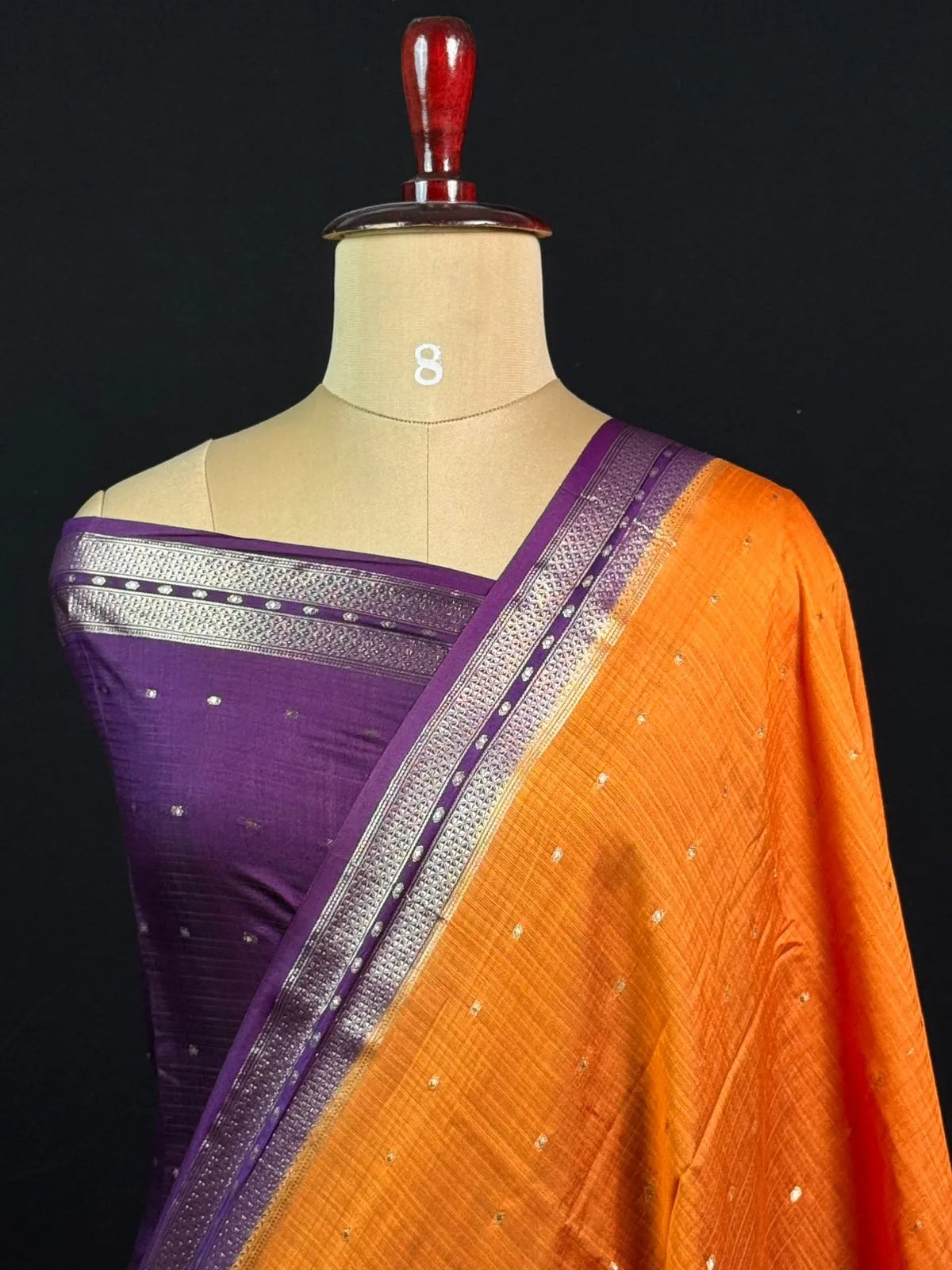 Musk Malai Cotton Silk Saree